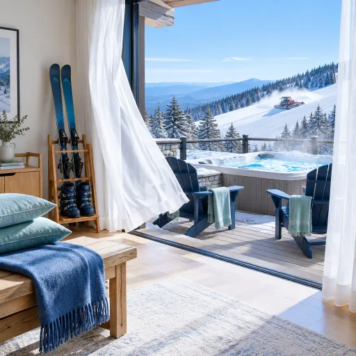 Refined wolf ridge ski resort lodging for elevated Blue Ridge escapes
