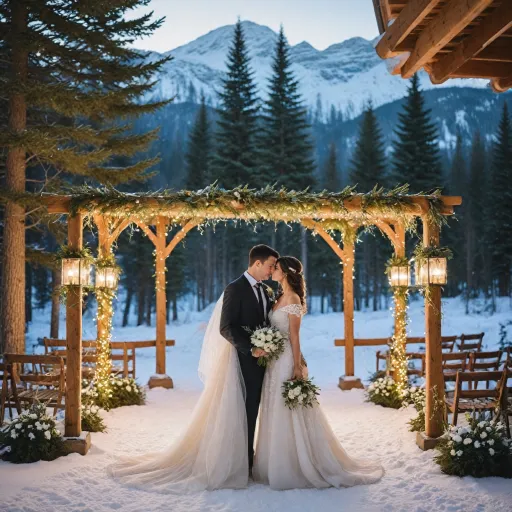Luxury ski resort wedding venues: exceptional mountain celebrations for discerning couples
