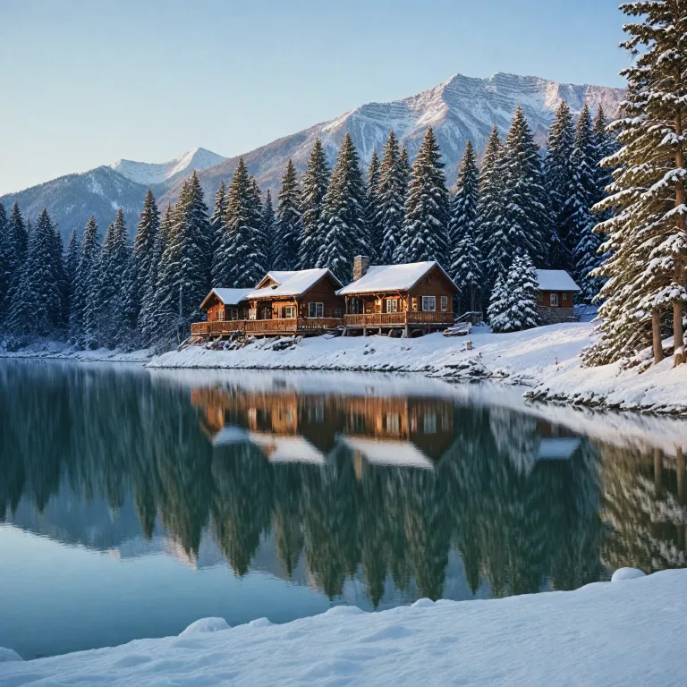 Pine crest cabins: premium ski resort stays with lakeside charm and family comfort