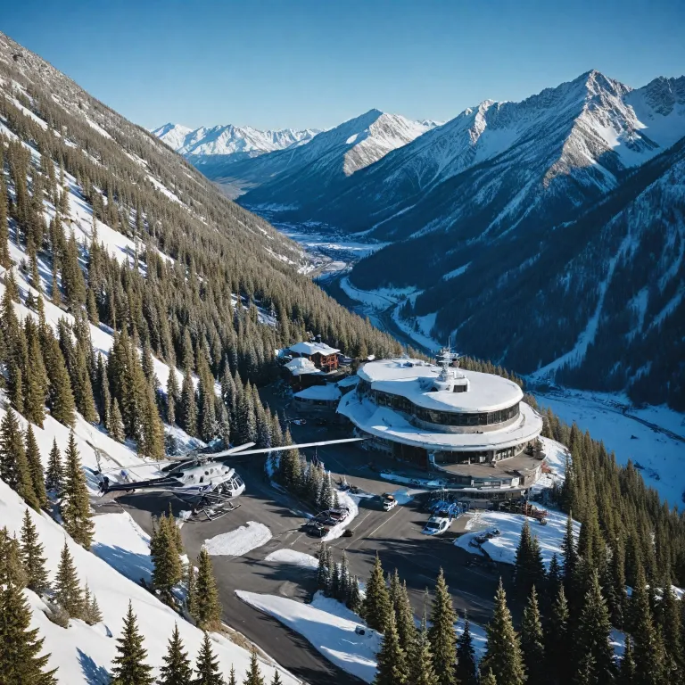 Snowbird ski resort heliport: luxury booking for exclusive mountain adventures