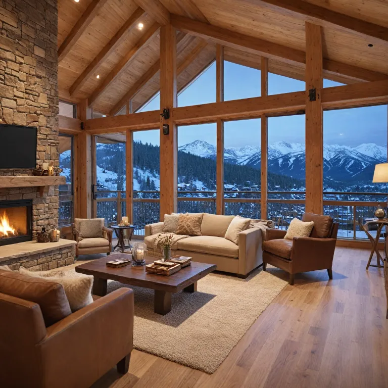 Keystone ski resort lodging refined for elevated alpine stays