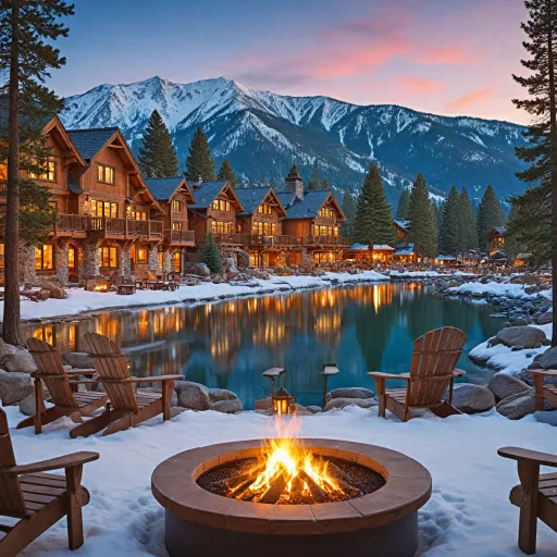 Ski resorts in Tahoe for refined alpine escapes and lakeside luxury