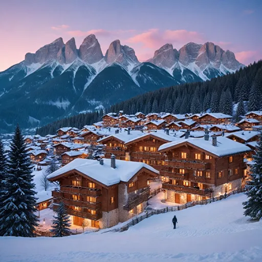 Cortina ski resort elegance in the heart of the Dolomites
