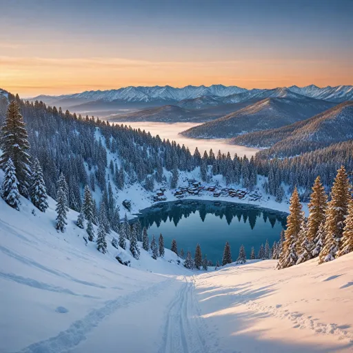 A heavenly ski resort escape in Lake Tahoe, California