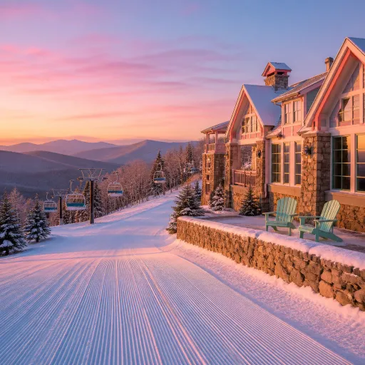 Where to find refined ski resorts on the East Coast of the USA