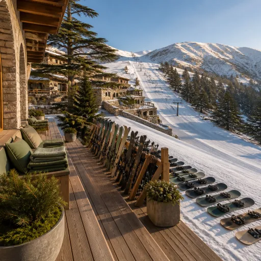 Lebanon ski resort escapes for refined winter stays in the Middle East