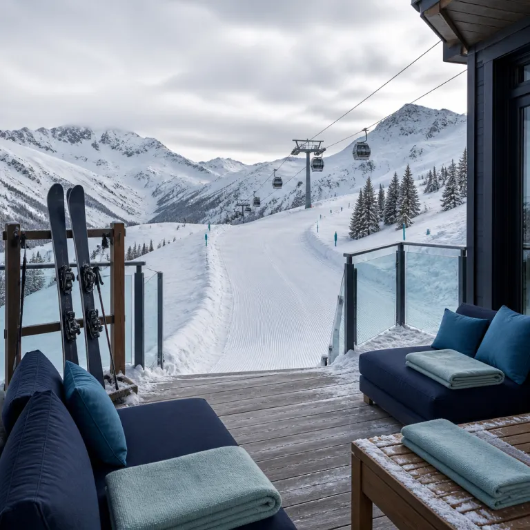 Ski in ski out resorts for effortless alpine luxury stays