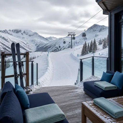 Ski in ski out resorts for effortless alpine luxury stays